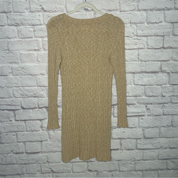 Anthropologie Deletta Ribbed V-Neck High Low Knit Tunic - Picture 7 of 15